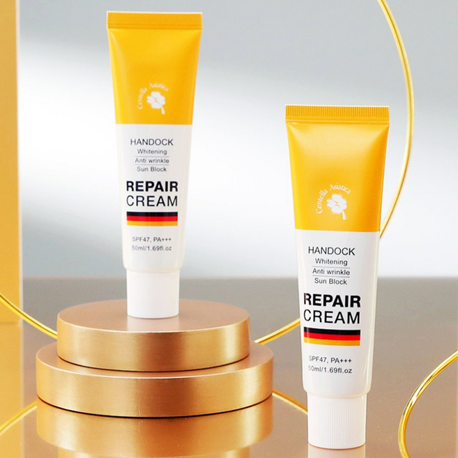 한독리페어 선블럭 선크림 미백 주름개선 자외선차단 50ml 5개