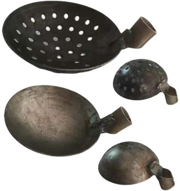 오수관 청소 쇠삽 침전물 집수정 준설차 뚫기 스테인리스, 구경 25cm 구멍 있음 1.2m 강관, 1개