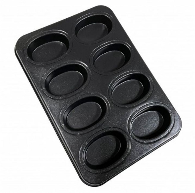 오발틀-8구 휘낭시에 모양틀 마들렌 베이킹틀 휘난새틀 베이킹틀, 1개