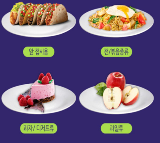 화이트 양식접시 7~12인치/원형접시/부페접시/앞접시, 1개, 7호