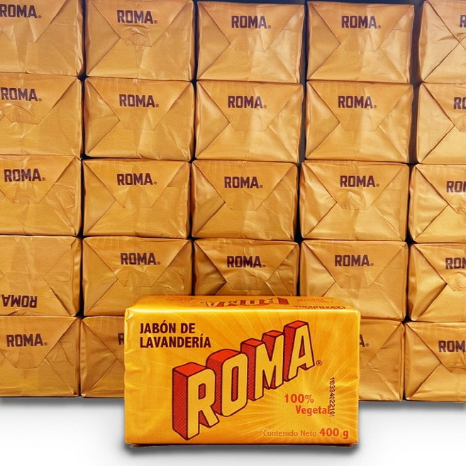 ROMA 로마 100년 전통 세탁 빨래 비누 400g 1개