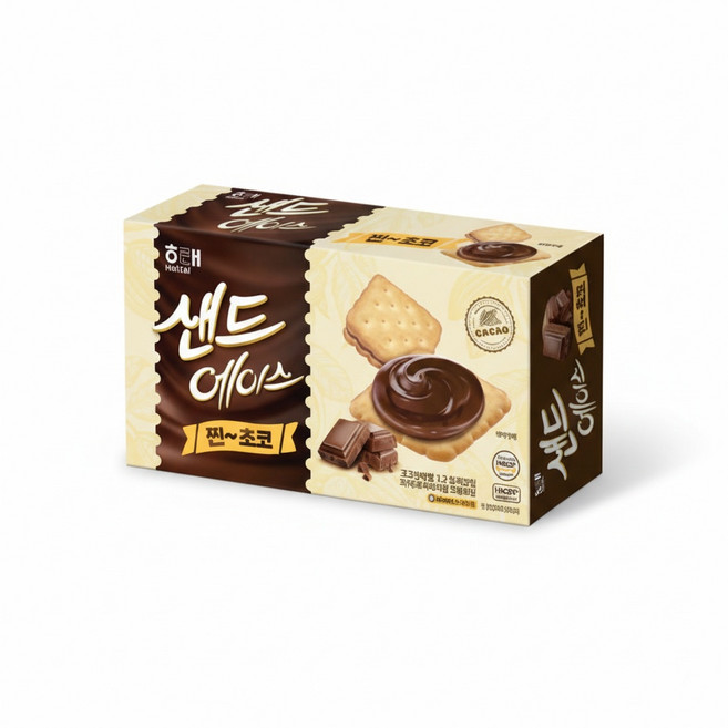 에이스샌드 찐초코 204g 4개