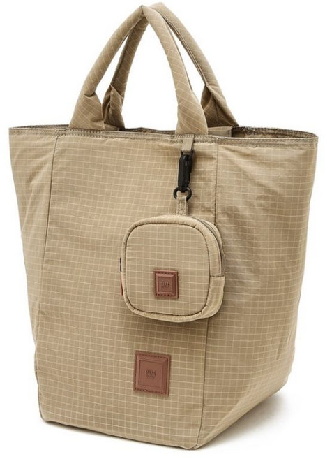 [국내백화점 매장정품] 닥스 DAKS MEN'S ACCESSORIES 베이지 체크 나일론 토트백_DBBA6EG52I2 DBBA6EG52I2 113382
