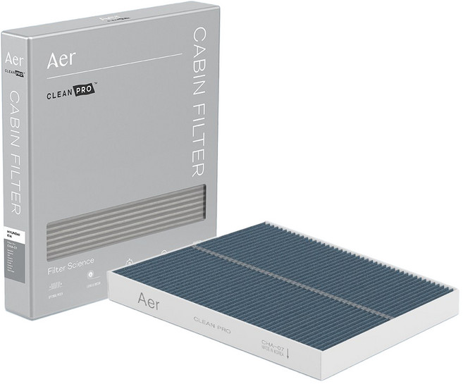 아에르 차량용 클린프로 초미세먼지 집진 활성탄 캐빈 에어컨 필터, CHA-16, 1개