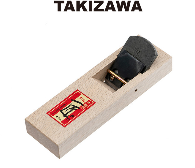 TAKIZAWA 타키자와 장인대패 2면 날교체식 목공 전문가용 손대패 평대패, 장인대패 42, 1개