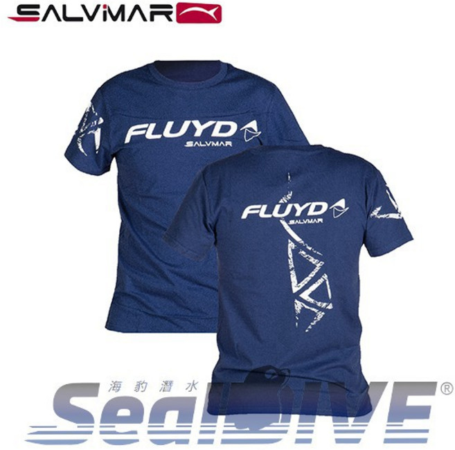 海豹潛水 義大利 SALVIMAR 海洋藍T-SHIRT 舒適透氣 快速排汗