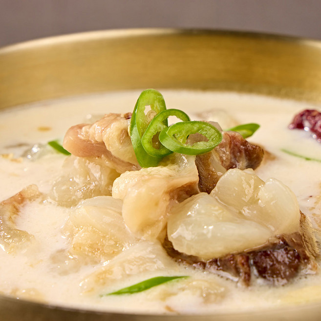 오늘의저녁 한우 사골 도가니탕, 4개, 500g