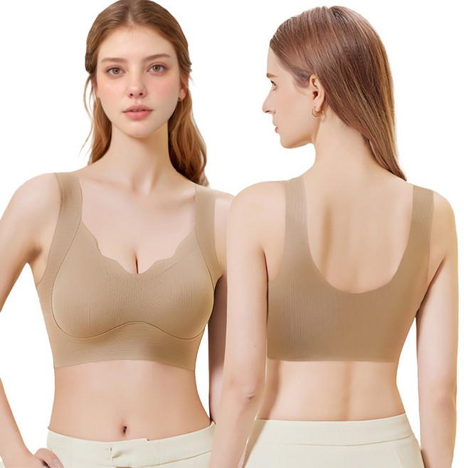 잘자브라 골프 빅사이즈 브라 심리스 수면 브래지어 일체형
