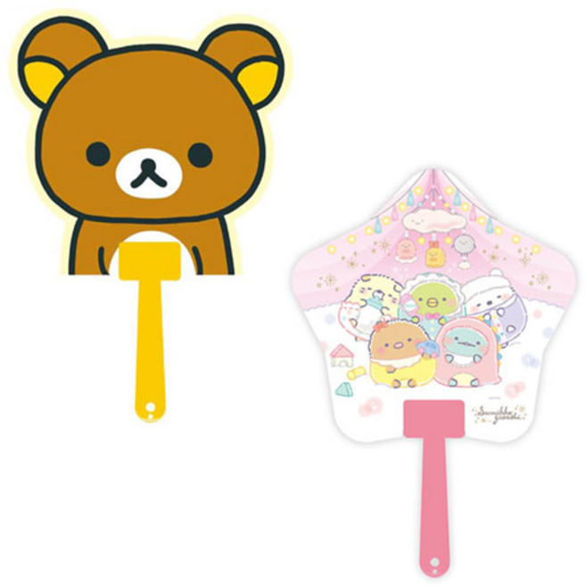 리락쿠마 / 스밋코쿠라시 다이컷 부채, 1개