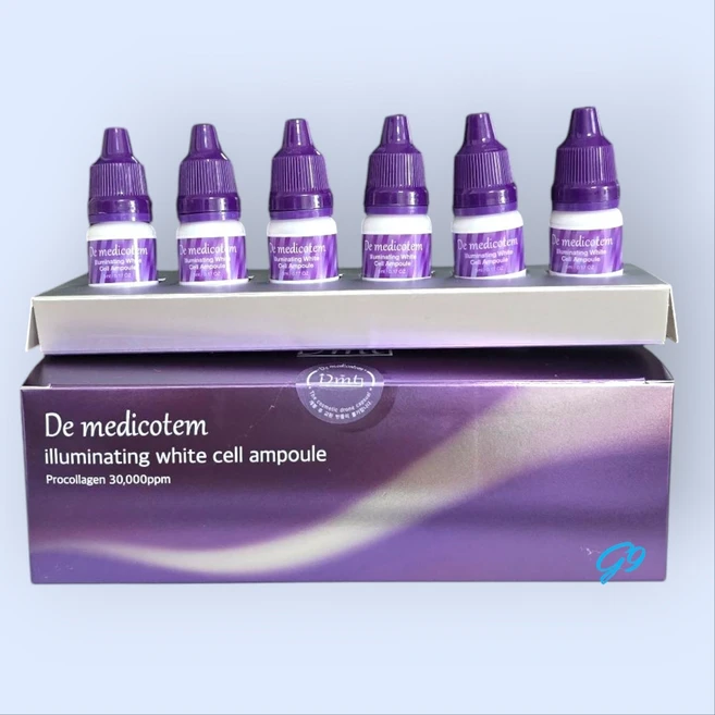 더메디코템 일루미네이팅 화이트 앰플, 6개, 5ml - 쿠팡