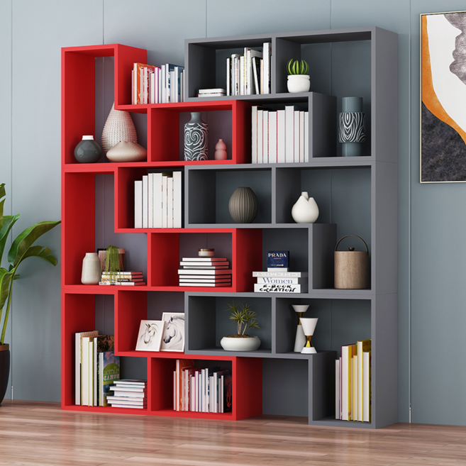 피피포피 유킨트 오픈형 책장 DIY 1000, 그레이