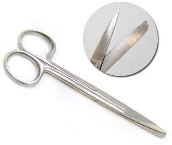 의료용 외과가위 14cm 일반형 간호사 가위 실습용 드레싱, 1개