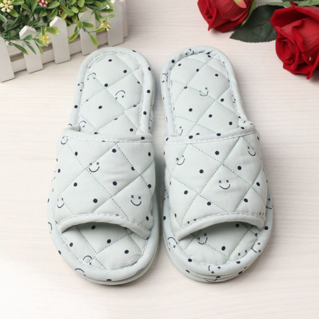 플로우앤코 스마일 3중쿠션 층간소음 방지 여성실내화