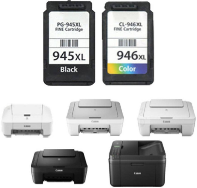 캐논 프린터 잉크 MG3090 TS3490 MG249 호환, 1개, PG945XL 대용량 검정색