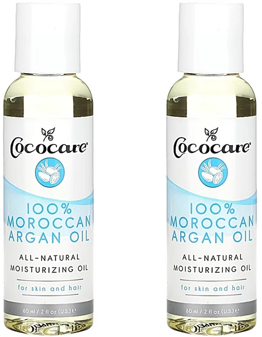 코코케어 100% 모로코 아르간 오일 에센스 모르칸 60ml 2팩 - 쿠팡