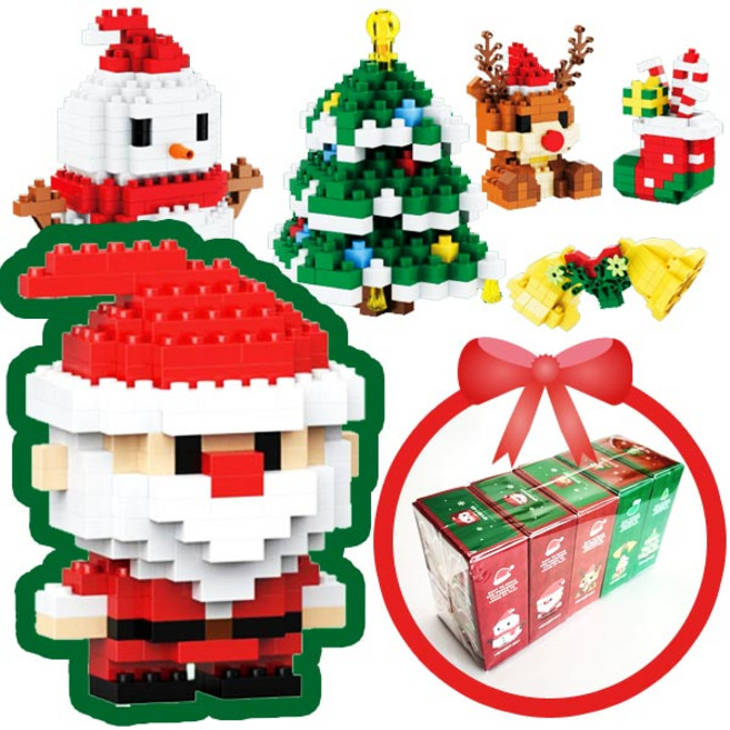 크리스마스 나노 블럭 5종 세트, 1개
