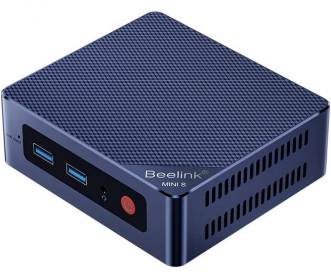 Beelink 비링크 MINI S12 Pro 미니 PC Intel 12th Lake N95 최대 3.4GHz 4C 4T 컴퓨터 8GB DDR4 256GB SSD 듀얼 HDMI, S12 N95 12+480G