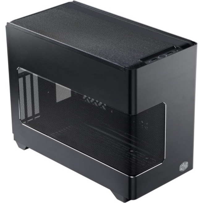 쿨러 마스터 NR200P V3 미니 ITX PC 케이스 상단 마운트 280mm 라디에이터 지원 메쉬 측면 패널 및 탈착식 백플레이트가 있는 수직 G PCIe 50 라이저 케이블