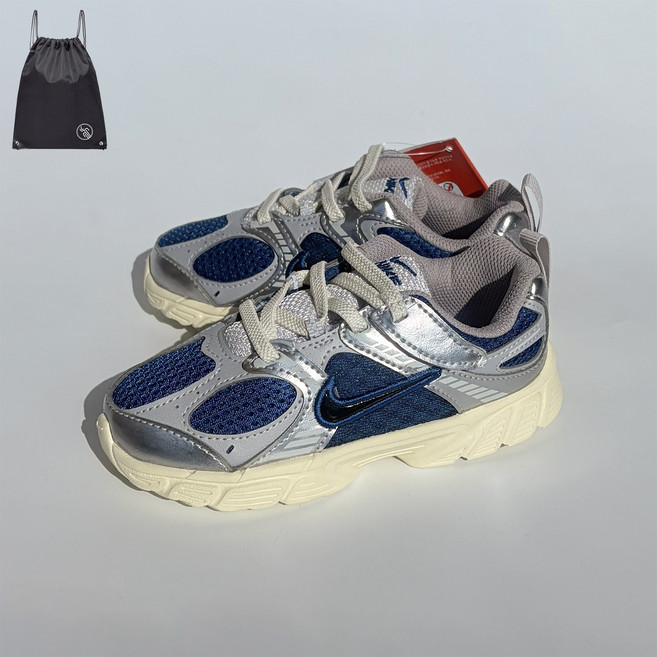 나이키 베이비 운동화 코트블루 가벼운 벨크로 신발 (PGN짐쌕가방 지급)