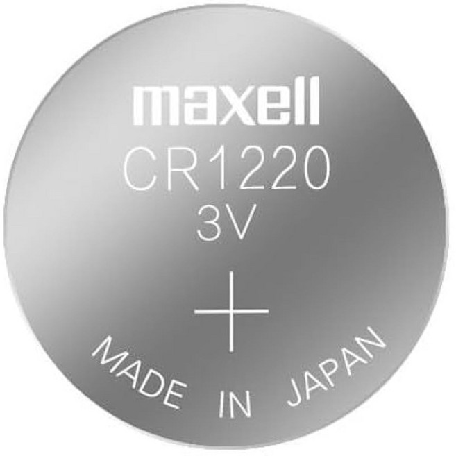 맥셀 Maxell CR1220 코인건전지 3V, 1개, 2개입