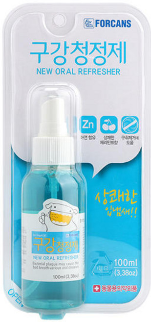 포비스 구강청정제 100ml 강아지고양이위생용품, 1개