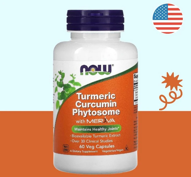 NOW Foods 커큐민 파이토솜 60캡슐, 60정, 1개 - 쿠팡