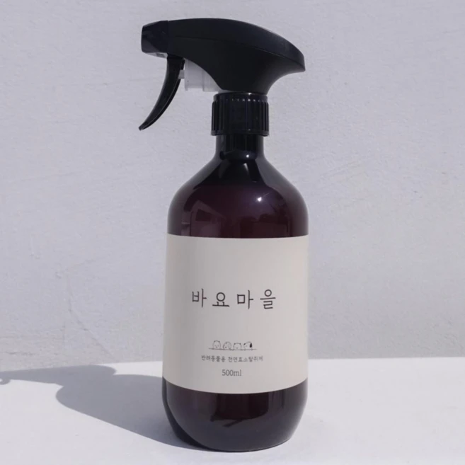 바요마을 강아지 오줌냄새제거 고양이 배변 마킹 요산 효소 세제, 500ml, 1개, 500ml - 쿠팡