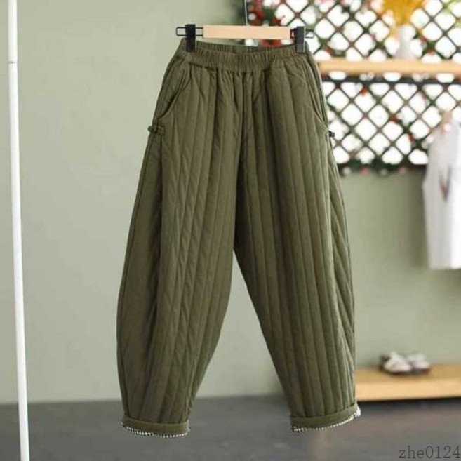 생활한복 겨울 절 팬츠 절복 여성 법복 누빔 개량한복