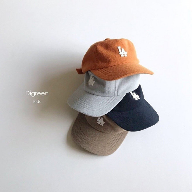 디그린 키즈 포근 폴라폴리스 LA 볼캡 4컬러 / 남아 여아 데일리모자