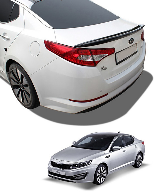 자동차 트렁크 리어 스포일러 블랙, K5 1세대 2010~2013