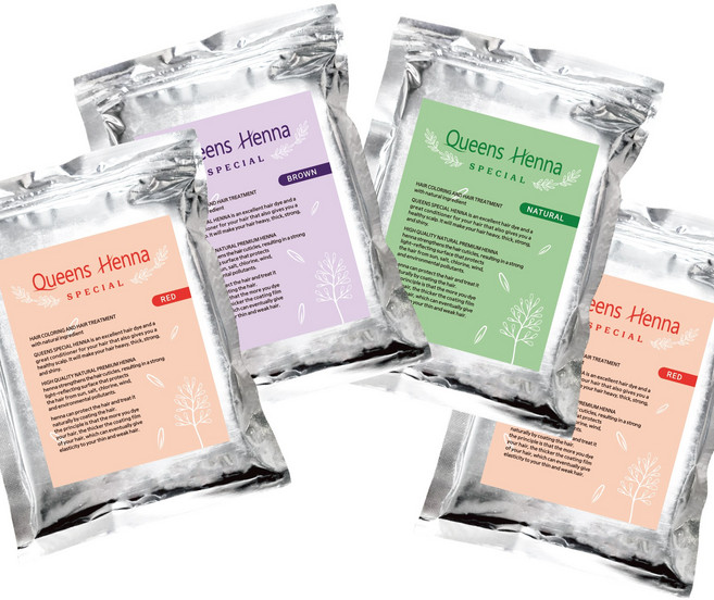 2+2퀸즈헤나 스페셜 천연헤나염색약 100g Queens henna 인도직수입 정품, 레드3+브라운, 1개