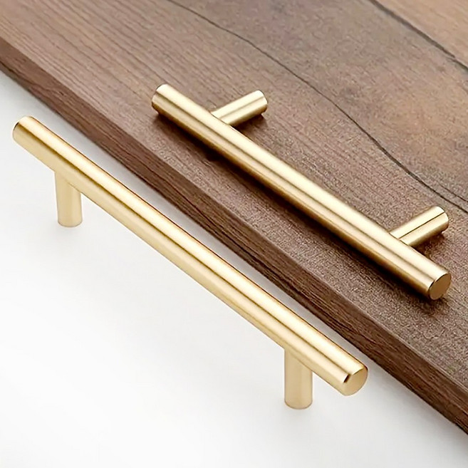 가구 손잡이 2구 서랍 옷장 화장대 협탁 문고리 골드, 2개, 골드M