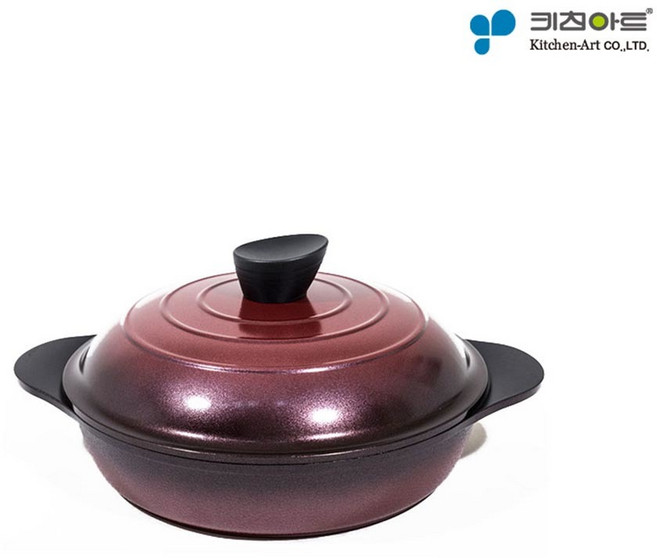 키친아트 무수분요리 베스트매직팬 원형 썬라온, 본상품선택, 1개