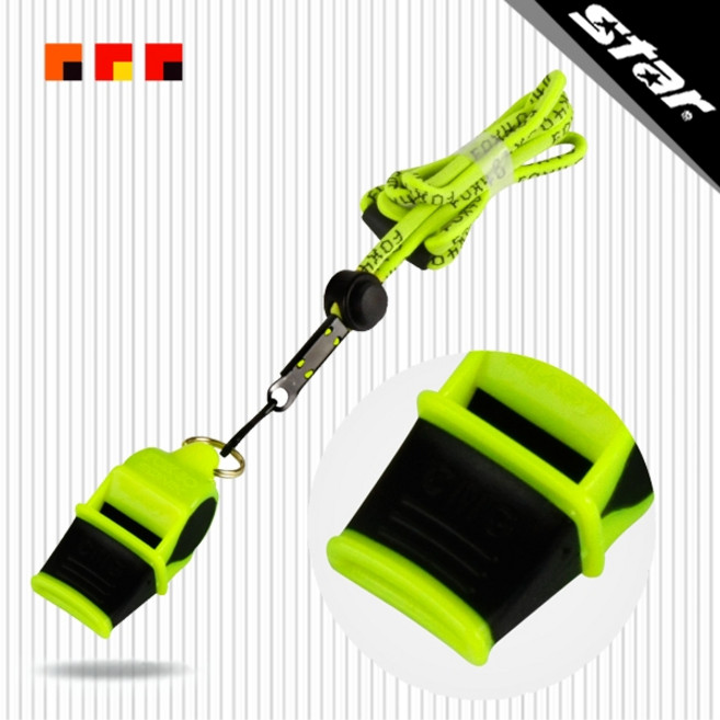 폭스 호각 CMG2 (줄포함) (XH265 스타) 4컬러_쿠, 레드/옐로우, 1개