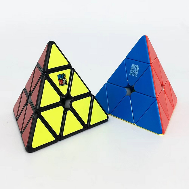 MoYu 피라밍크스 큐브 Pyraminx 선수용 큐브 삼각 특수큐브 퍼즐 / 30개이상 구매시 마론 8색펜 1개 증정, 스티커리스
