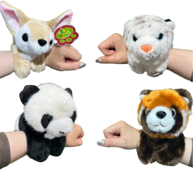 손목인형 손목밴드인형 손목밴드동물인형 서울랜드 기프트샵 대공원 동물원 애착 손목밴드 인형, 1개, 2.사막여우손목인형, 25cm