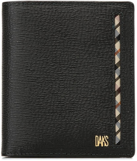 [백화점 정품] 닥스 ACC 브라운 체크포인트 가죽 중지갑 DBWA2F913W3