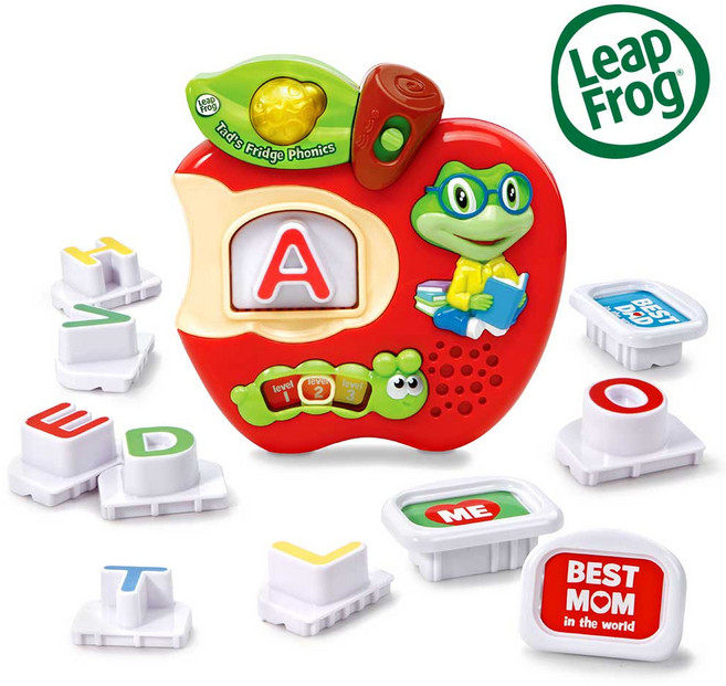 Leap Frog 點讀學字母 磁鐵玩具組, Red, 1個