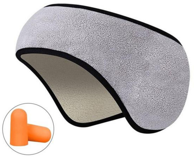 조정 가능한 소음 제거 3 레이어 수면 마스크 편안한 귀마개 정전, 1개