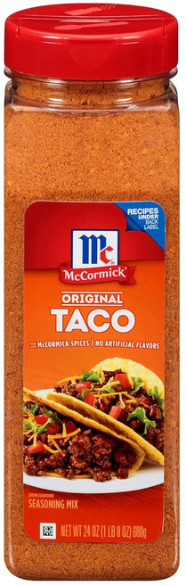 McCormick 다용도 오리지널 타코 시즈닝 향신료 블렌 680g 1개