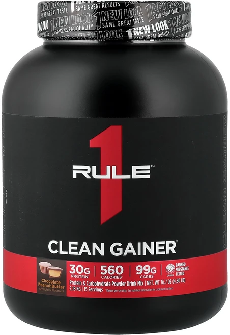 Rule One Proteins Clean Gateer 초콜릿 땅콩 버터 2.18kg(4.80lb) Proteins (룰 원 프로틴), 2.18kg, 1개 - 쿠팡