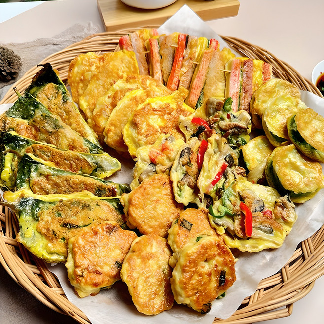 [당일조리] 30년 전통 엄마손맛 모듬전 6종 800g, 1개