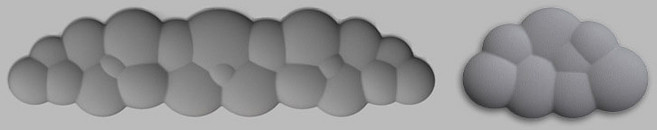 레투스토 구름 손목 받침대 키보드 마우스 패드 세트, 1세트, 그레이