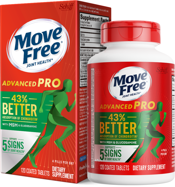 무브프리 어드밴스드 프로 코팅된 타블렛, 1개, 120정