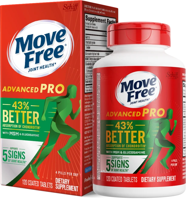 무브프리 어드밴스드 프로 코팅된 타블렛, 1개, 120정 - 쿠팡