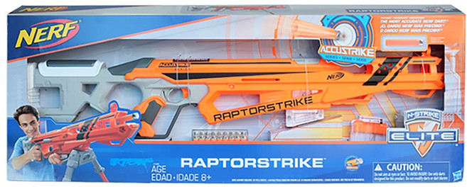 지구화학 해즈브로 너프 아큐스트라이크 랩터스트라이크 (C1896) 다트총, 1개