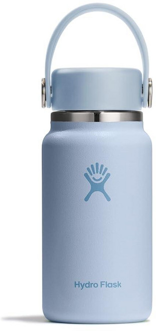 Hydro Flask 하이드로 플라스크 마이크로 보틀 누출 지갑 또는 포켓 단열 미니 물병 189.9g6.7온스 비치플럼 퍼플 252151, 서핑