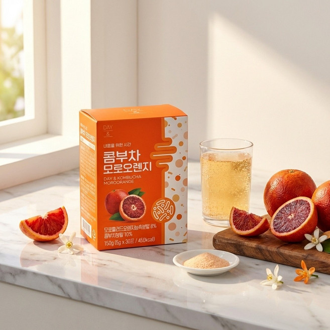 데이앤 콤부차 모로오렌지 30p, 5g, 30개입, 1개