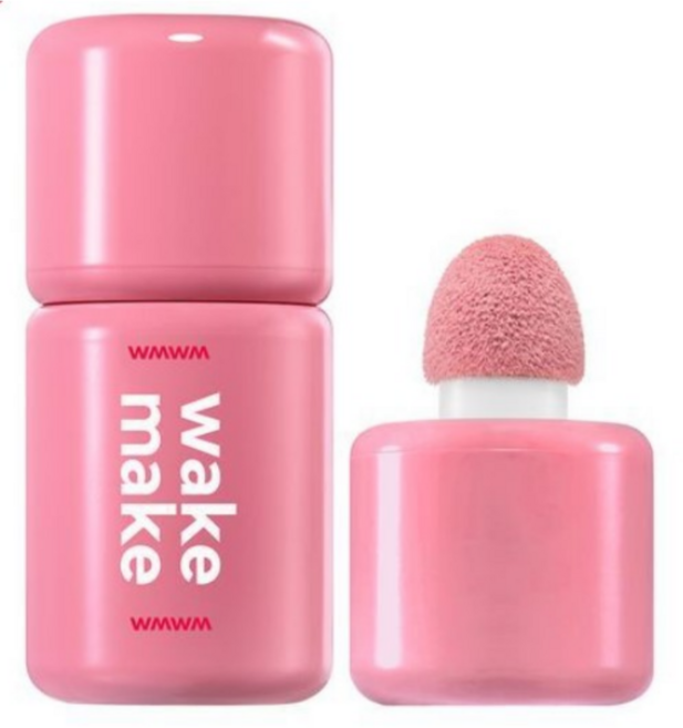 [본사 출고 정품] 웨이크메이크 쉐이킹 블러 치크 6Color 택 1 흔들어 쓰는 #생기코렉팅치크 워터리 베이스와 컬러 파우더를 쉐이킹 해 코렉팅과 블러셔를 한번에 연출, 1개, 03 스퀴즈 페일 살몬 컬러로 생기 코렉팅