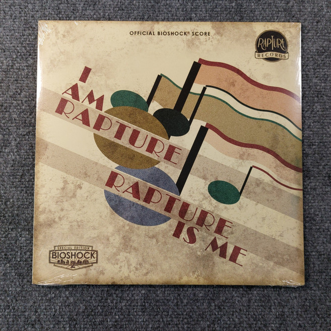 (수입 LP) Bioshock 2 SEALED Score I Am Rapture is Me Special Edition Soundtrack Vinyl LP, (수입 LP) Bioshock 2 SEALED Scor